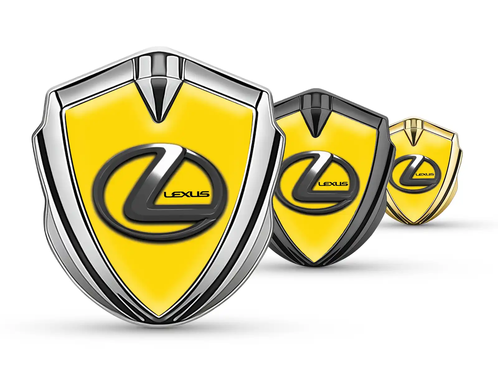 Lexus Emblem Auto Abzeichen Tuning Inspiriert Glanz Metall